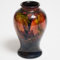 Moorcroft Flambé Grape and Leaf Vase, 1930s, height 6.1 in — 15.5 cm