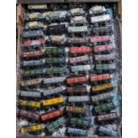 A quantity of OO gauge Freight Rolling Stock. Including Mineral and Hopper wagons with loads. Long