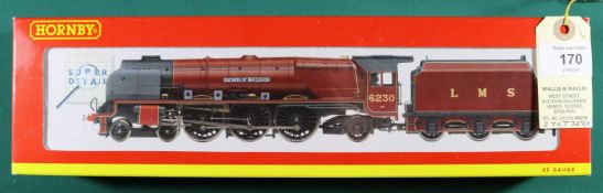 Hornby Railways LMS tender locomotive. A Coronation Class 4-6-2 Duchess of Buccleuch (R2230). In