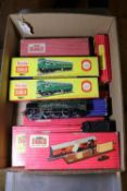 11x items of Hornby Dublo for 2/3 rail running. Including; a BR Coronation Class 4-6-2 loco, Duchess