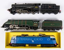 5x Hornby Dublo BR locomotives for 2-rail running. Including; a Class 8F 2-8-0 loco, 48109, in