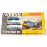 Wrenn N Micromodel set. Comprising BR class 81 Bo-Bo electric locomotive RN E3185 min Rail Blue