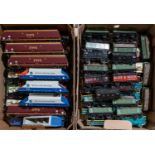 A quantity of OO gauge Freight Rolling Stock. Including High Capacity Bogie Tank Wagons - Phillips