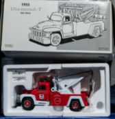 10 First Gear 1:34 scale Trucks. 3x 1960 Mack Model B61 Dump Truck, Palumbo, Morton Salt and