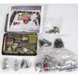 A quantity of Lead Country Garden Figures. By various manufacturers. Including Britains, Taylor &