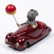 An original issue German Schuco 'Sonny 2005' clockwork tinplate car. An example finished in gloss