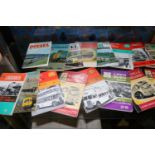 100+ railway and bus related Ian Allan ABC spotters books. Plus additional bus etc books. 100+ ABC