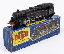A Hornby Dublo BR Standard Class 4MT 2-6-4T locomotive, 80059, in lined black livery (3218). For 3-