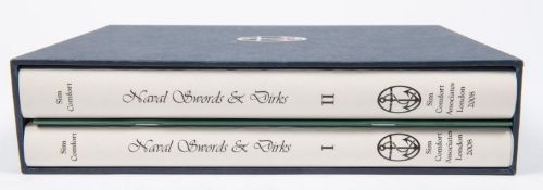 "Naval Swords and Dirks" Volumes I and II, by Sim Comfort, pub 2008, a study of British, French