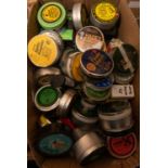 A large quantity of .177", .20", .22" and .25" air gun pellets, many in unopened tins. £40-50