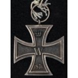A scarce Prussian 1870 Iron Cross 2nd class. Near VGC £100-150