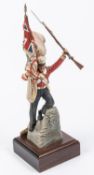 A good Charles Stadden figure of a 31st Regt sergeant with the Colours at the battle of Sobraon,