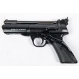 A .22" Webley Tempest air pistol, VGWO & as new condition. £50-60 Purchasers please note: any air