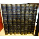 "The Second Great War a Standard History", edited by Sir John Hammerton, volumes 1-8, half leather