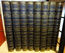 "The Second Great War a Standard History", edited by Sir John Hammerton, volumes 1-8, half leather