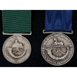 13th (1st Somersetshire) Regt of Foot c 1830 silver cast and chased medal, obverse Sphinx with