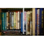 27 books on sailing ships, the navy in the age of sail, Nelson, Trafalgar, etc, mostly hardback with