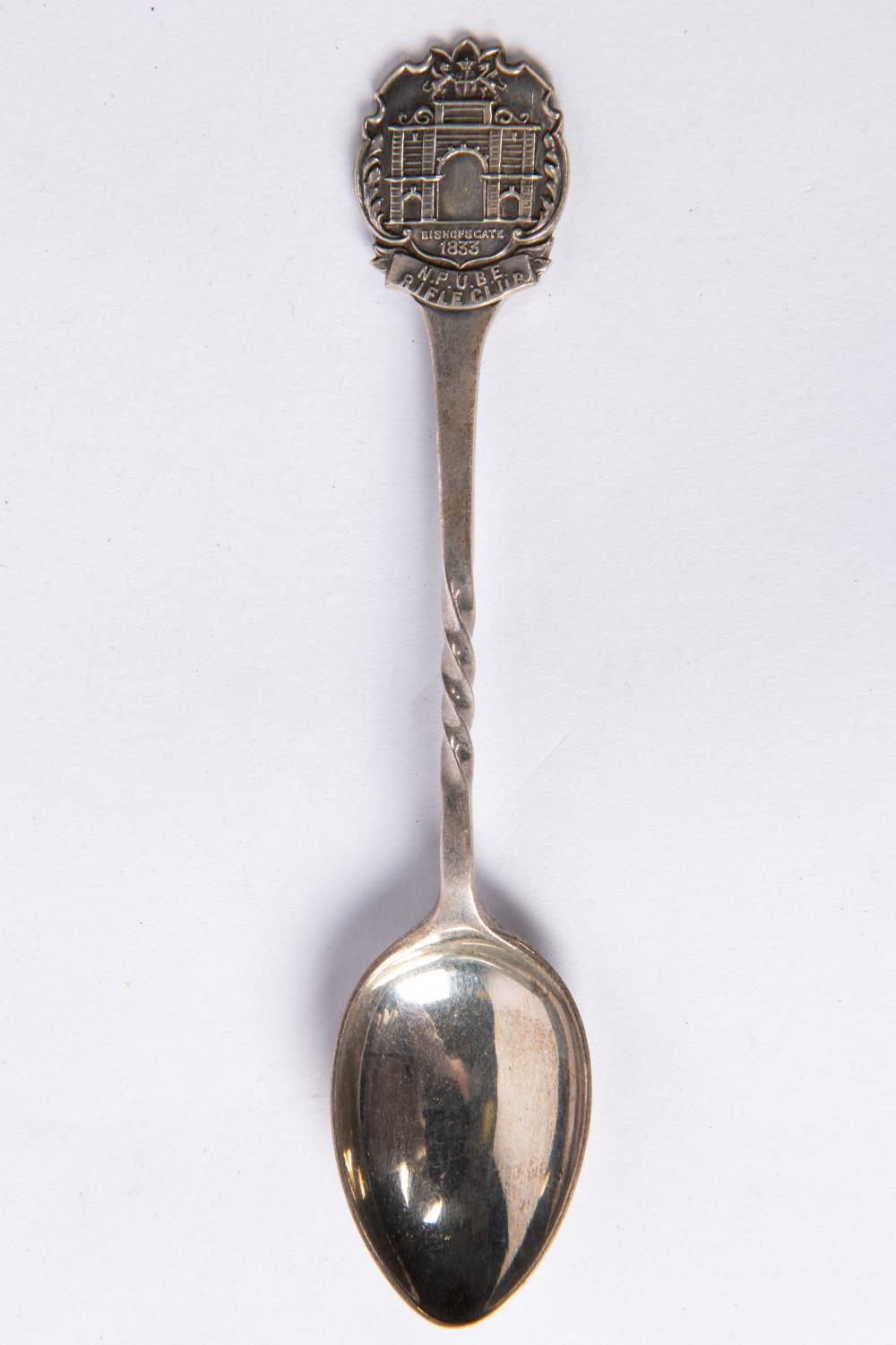 National and Provincial Bank Rifle Club prize teaspoons in HM silver (Sheffield 1922 to 1924) - Image 2 of 5