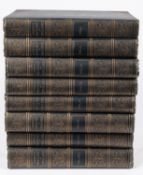 "Cassell's History of England", in 8 volumes, several frontispieces signed Henry C Forbes 1896 or