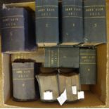 14 Victorian volumes of the Army List: 1872, 1873 (3), 1875 (2), 1876 (2), 1878 (3), 1880 (3).