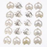 20 scarce Belgium tank crew badges, from one of the Saddam Hussein wars,