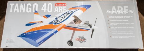 A Horizon Hobby Hanger 9 Tango 40 ARF radio controlled aircraft with 1225mm wingspan. Body in wood