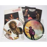 4x Jimi Hendrix LP record albums. Electric Ladyland, Polydor 2657-012. Are You Experienced,