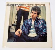Bob Dylan, Highway 61 Revisited LP record album. 1965, CBS BPG62572. Mono with flipback cover. GC-