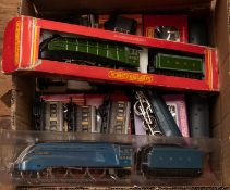 A quantity of Hornby 'OO' gauge Railway. Including Hornby: 2x LNER class A4 Tender Locomotives - '