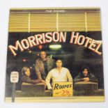 The Doors, Morrison Hotel LP record album. 1970, on Elektra label, EKS75007. Red label with gatefold