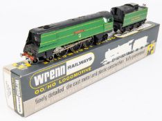 Wrenn Railways OO gauge Southern Railway West Country Class 4-6-2 locomotive (W2266). Plymouth
