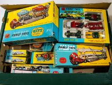 9 Corgi Toys. A Chipperfields Circus Models Gift Set No.23. Comprising 6 items, Land Rover,