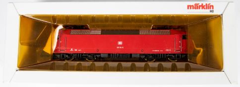A Marklin 'HO' gauge DB Class 120 Bo-Bo Electric Locomotive (3353). RN 120-104-5. In red livery.
