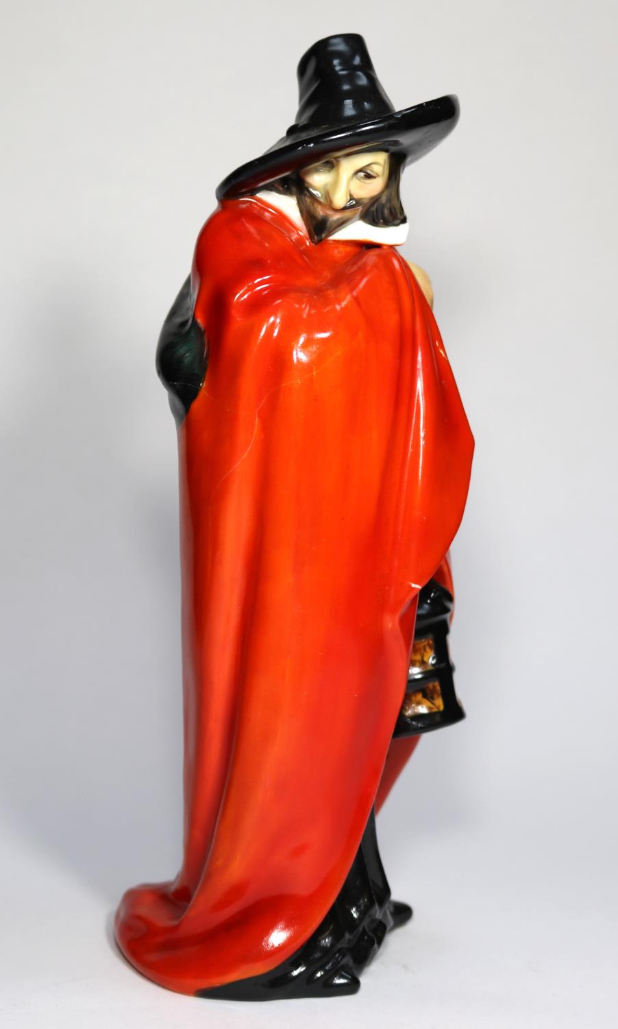 A Royal Doulton 'Guy Fawkes' figurine (HN98). Designed by C.J. Noke. 270mm high. GC-VGC, two minor