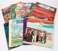 10x Beach Boys LP record albums. Beach Boys. Fun Fun Fun. 20 Golden Greats. Friends/Smiley Smile 2-
