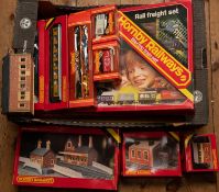 A quantity of Hornby and Tri-ang 'OO' gauge railway. Including Hornby: Rail Freight set R681,