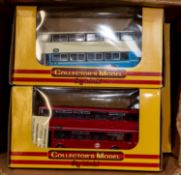 4 1:50 scale C'SM MCW Double Deck Buses. Stevensons Bus Services in yellow/black/white livery. A CMB