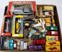 26x diecast vehicles by Dinky Toys, Matchbox, Vanguards, etc. Including 15x Dinky Toys; Austin