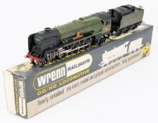 Wrenn Railways OO gauge BR rebuilt West Country Class 4-6-2 locomotive (W2235). Barnstaple 34005, in