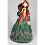 A Royal Doulton Clarissa figurine (HN1525). 250mm high. VGC-Mint. £30-50
