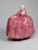 A Royal Doulton Polly Peachum figurine (HN550). 160mm high. VGC-Mint. £70-100