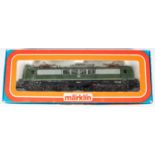 A Marklin DB class 151 Co-Co Electric Locomotive (3057). RN 151022-1. In dark green & black