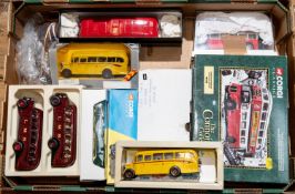 14 Corgi Classics Code 3 etc Buses and Coaches. 3x AEC Routemaster: Route 69 in London Transport red