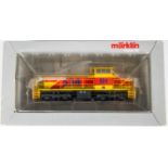 A Marklin 'HO' gauge Eisenbahn und Hafen (EH) Bo-Bo Diesel Locomotive (37640). RN 534. In yellow &