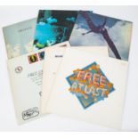 6x Free LP record albums all on Island labels. At last. Heartbreaker. Free Live! Free. Tons of Sobs.