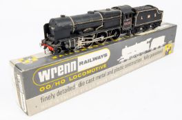 Wrenn Railways OO gauge LMS Royal Scot Class 4-6-0 locomotive (W2261). Black Watch 6102, in lined