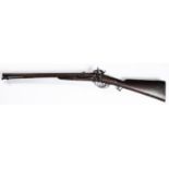 A double barrelled 14 bore smooth bore cavalry percussion carbine of the Scinde Irregular Horse,