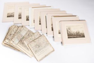 16 engravings by H Colburn Conduit St. London, all dating from around 1816, various and including