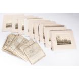 16 engravings by H Colburn Conduit St. London, all dating from around 1816, various and including
