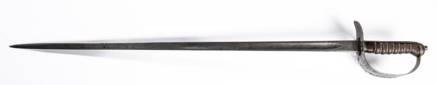 A Victorian 1895 pattern Infantry officer's sword, by Henry Wilkinson, number 31520. Basically GC (